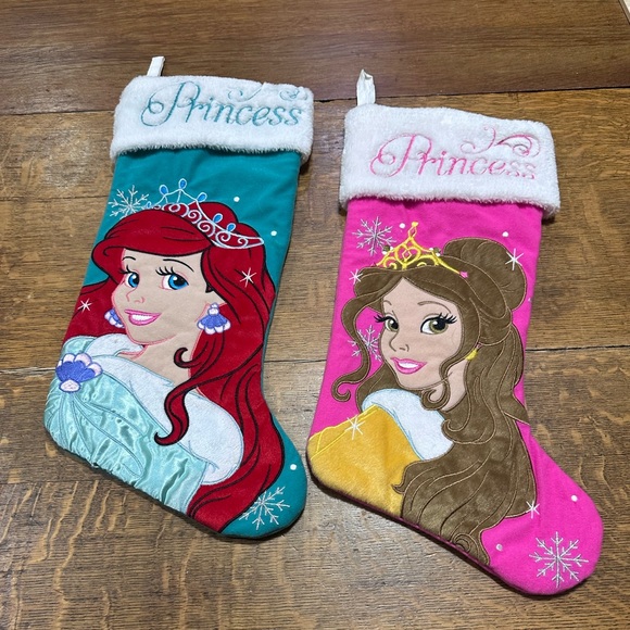 Disney Princess Christmas stockings Belle Ariel - Picture 1 of 6